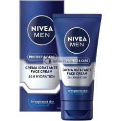   Nivea Men Protect & Care Újrahidratáló Hidratáló Krém, 75ml