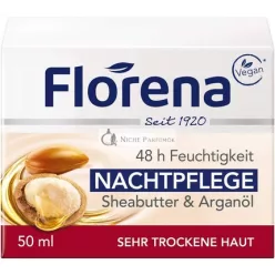 Florena Shea Butter Nachtcreme, 50ml