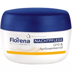 Florena Glättende Anti-Falten Nachtcreme mit Q10 50ml