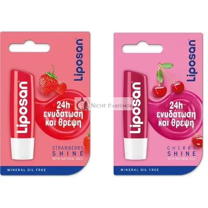 Labello Fruchtiger Farbglanz Lippenpflege mit Kirsche und Erdbeere