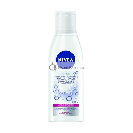 Nivea 3 az 1-ben Micellás Víz Száraz és Érzékeny Bőrre, 200ml