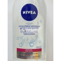   NIVEA Micellás Víz 3 az 1-ben Sminklemosó Édes Mandula Olajjal, 400ml