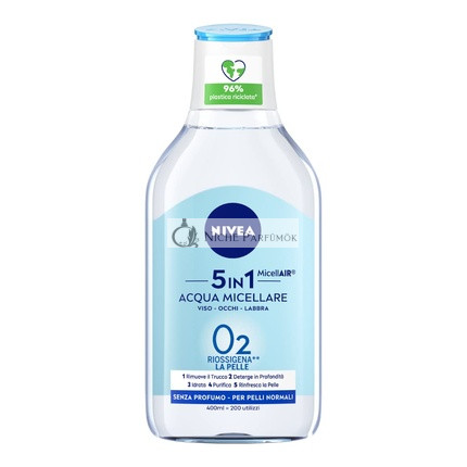 Feuchtigkeitsspendendes Mizellenwasser für normale Haut, 400ml