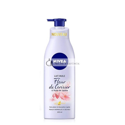Nivea Tej-Olaj Száraz Bőrre Cseresznye és Jojoba Illattal, 200ml
