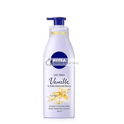 Nivea Vanille und Süßes Mandelöl Körpermilch, 200ml