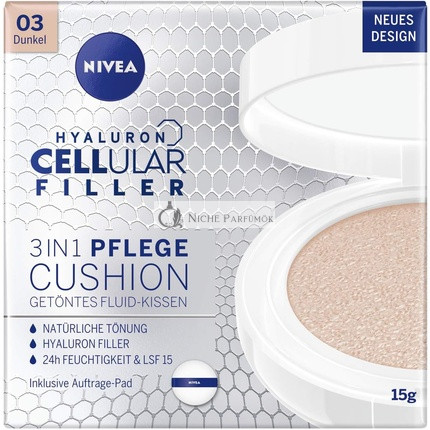 Nivea 3 az 1-ben Anti-Age Care Párna Természetes Színezéssel és Nedvességgel, Sötét Bőrtípusra
