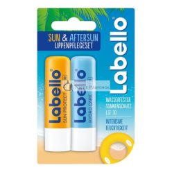 Labello Napvédő és Utókezelő Ajakbalzsam Szett