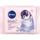Nivea 3 az 1-ben Micellás Tisztító Kendő - Kíméletes és Sminklemosó Kendő, Hidratálás és Védelem