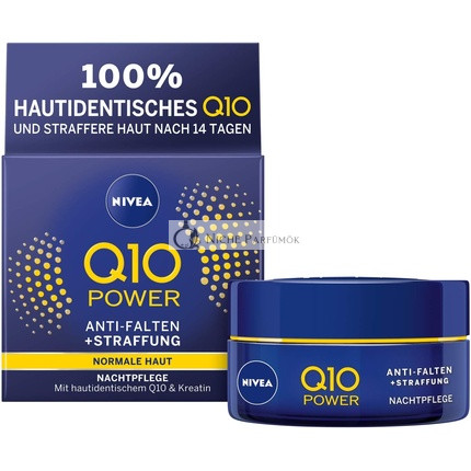 NIVEA Q10 Power Ránctalanító + Firming Éjszakai Krém, 50ml