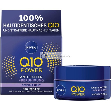 NIVEA Q10 Power Ránctalanító Éjszakai Krém, 50ml