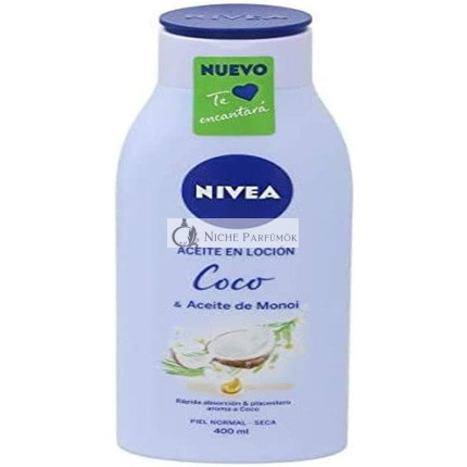 Nivea Kókuszos Testápoló Olaj és Monoi Olaj - 400ml
