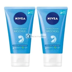   Nivea Essentials Erfrischendes Reinigungs-Gel für normale Haut, 150 ml