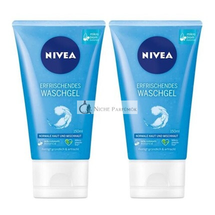 Nivea Essentials Frissítő Tisztító Gél Normál Bőrre, 150 ml