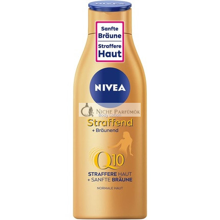 NIVEA Testápoló Firming + Barnító Q10, 200ml