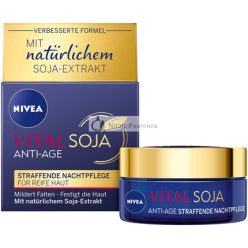 Nivea Vital Soy Anti-Ageing Firming Night Cream, 50 ml