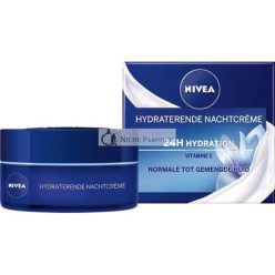   Nivea Essentials Hidratáló Éjszakai Krém Normál és Kombinált Bőrre 50ml