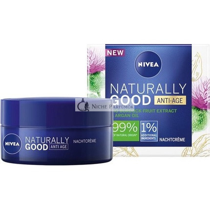 Nivea Naturally Good Anti-Age Éjszakai Krém 50ml
