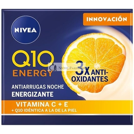 NIVEA Q10 Energia Ránctalanító + Energizáló Éjszakai Krém 50ml