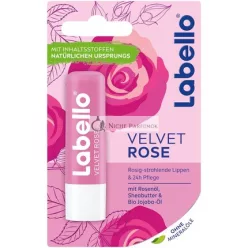 Labello Velvet Rose Lippenpflegestift, 4.8g