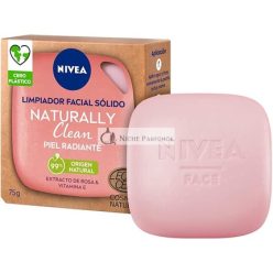   Nivea Természetesen Tiszta Ragyogó Bőr Szilárd Arctisztító, 75g