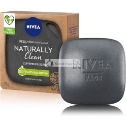   Nivea Természetes Tisztaság Arctisztító Szappan Púderes Radírral, 75g