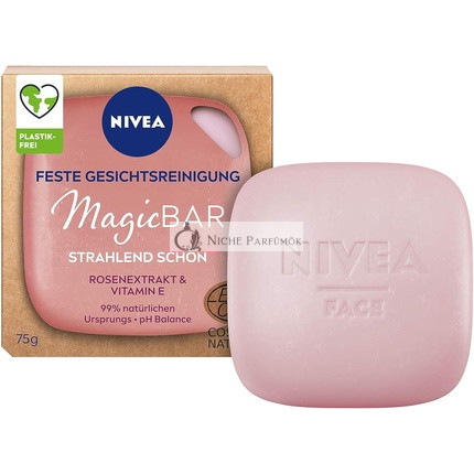 Nivea MagicBar Strahlende Schönheit Fester Gesichtsreiniger, 75g