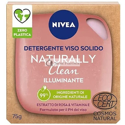 Nivea Világosító Szilárd Arctisztító 75g
