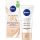 NIVEA 5 IN 1 Tagespflege BB 24h Feuchtigkeitspflege SPF 15 Getönte Creme für Helle Hauttypen mit Bio-Jojobaöl und Make-up-Pigmenten