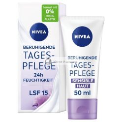   NIVEA Nyugtató Nappali Ápoló Krém 24h Hidratálás SPF 15, 50ml