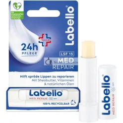   Labello Med Repair Lippenbalsam mit SPF 15 und Vitamin E, 4.8g