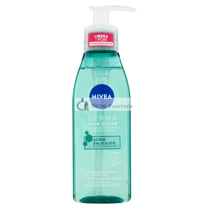 Nivea Derma Hautrein Anti-Unreinheiten Waschgel, 150ml