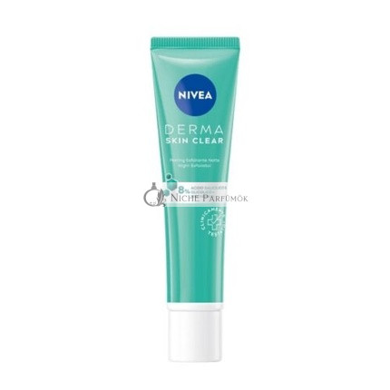 NIVEA Derma Skin Clear Éjszakai Hámlasztó, 40ml