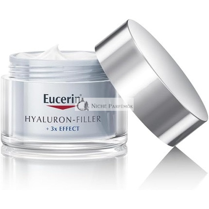 Eucerin Hyaluron Filler Anti-Age Tagescreme SPF 15 für Trockene Haut Nachfüllung, 50ml