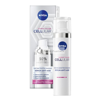 Nivea Cellular Expert Filler Koncentrált Ráncfeltöltő Szérum, 40ml