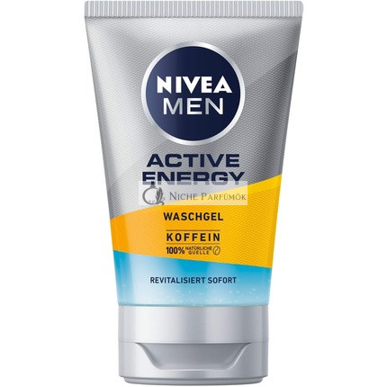 NIVEA MEN Aktív Energia Mosakodó Gél, 100ml