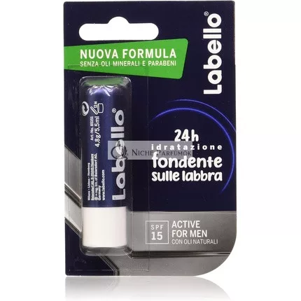 Labello Active for Men SPF 15 24H Dehydration Lippenbalsam