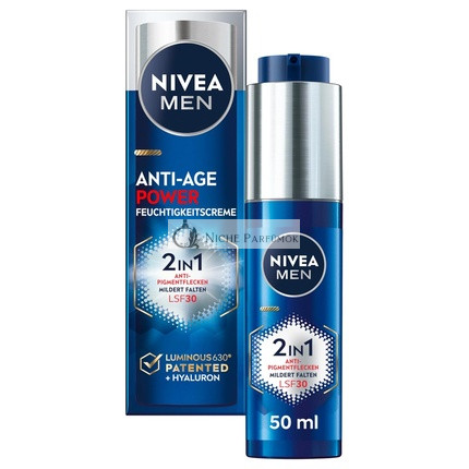 Nivea Men Anti-Age 2in1 Power Nappali Krém SPF 30, 50ml