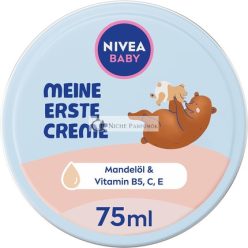   NIVEA BABY My First Cream - Vegan és Hipoallergén Bőrápoló Krém Babáknak - 75ml