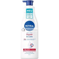   NIVEA Repair & Care Testápoló Krém Hidratáló és Nem Zsíros Testápoló Krém E-vitaminnal és Glicerin 250ml