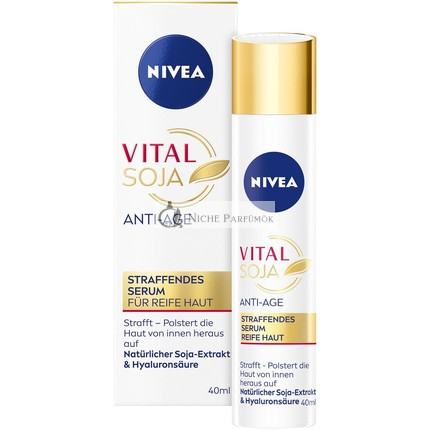 NIVEA VITAL Szója Anti-Aging Firming Szérum Érett Bőrre, 40ml