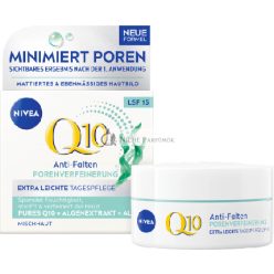   Nivea Ránctalanító Arckrém Q10 Pórusfinomító SPF 15 - 50 Ml