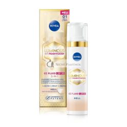   Nivea Luminous 630 Anti-Pigment Foltok CC Fluid SPF 30 Világos Bőrtónusra