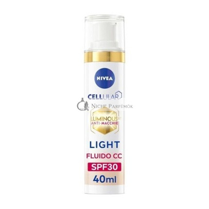 NIVEA Luminous 630 Anti-Spots 3-in-1 CC Fluid SPF30 Light