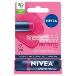 Nivea Caring Beauty 3 in 1 Pflege Lippenbalsam Pink - 48g