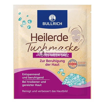 Bullrich Heilschlamm-Gesichtsmaske mit Totes Meer Salz, 1 Maske