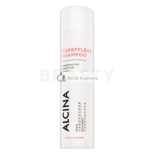 Alcina Color & Blonde Shampoo Pflegeshampoo für gefärbtes, chemisch behandeltes und aufgehelltes Haar 250 ml