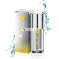   ALCINA Hyaluron 2.0 Arc Gél Hidratáló Hyaluronsavval, 30 ml