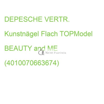 DEPESCHE Künstliche Nägel TOPModel BEAUTY and ME