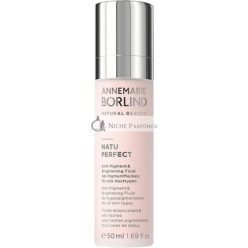   Annemarie Borlind NatuPerfect Anti-Pigmentáló és Ragyogást Fokozó Fluid 50ml - Egységes és Ragyogó Bőrért - Vegán