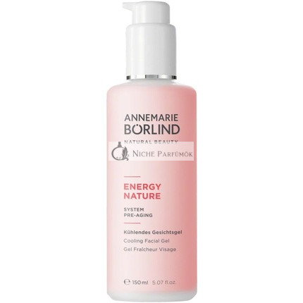Annemarie Börlind EnergyNature Hűsítő Arcgél 150 ml - Normál és Száraz Bőrre - Erősítő, Energizáló és Hűsítő - Vegán